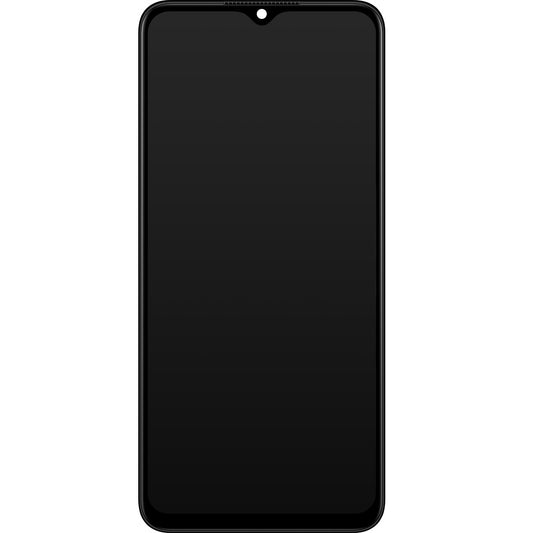 Display / Touchscreen für Oppo A57 5G | mit Rahmen | Schwarz | Service Pack