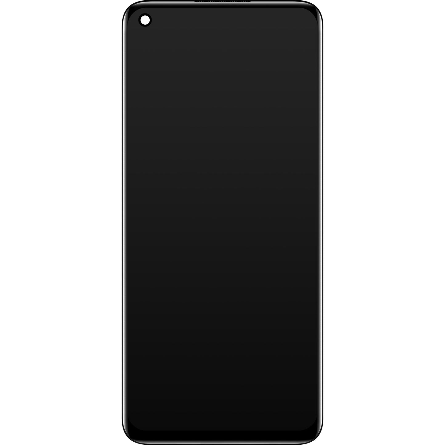 Touchscreen-Display Oppo A96, mit Rahmen, Schwarz, Service Pack 4130058