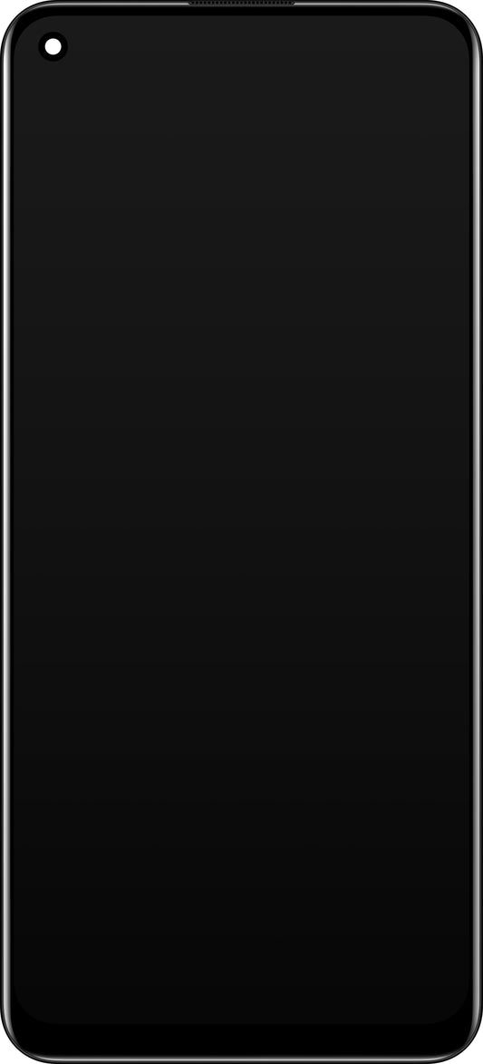 Display mit Touchscreen Oppo Reno5 F / A94 / F19 Pro / Reno5 Lite, mit Rahmen, Schwarz, Service Pack 4906763