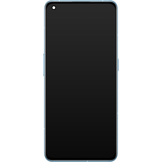 Realme GT2 Pro Touchscreen Display, with Frame, Titanium Blue, Service Pack 4909406