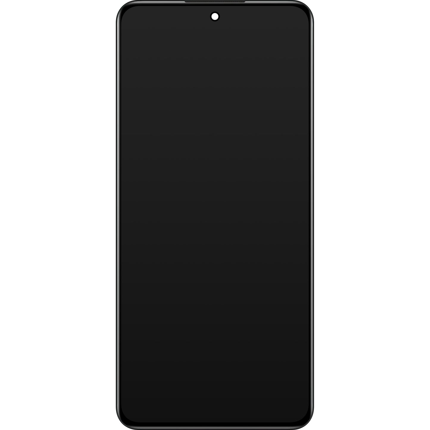 Touchscreen Display Realme GT Neo 3, mit Rahmen, Schwarz, Service Pack 4130237