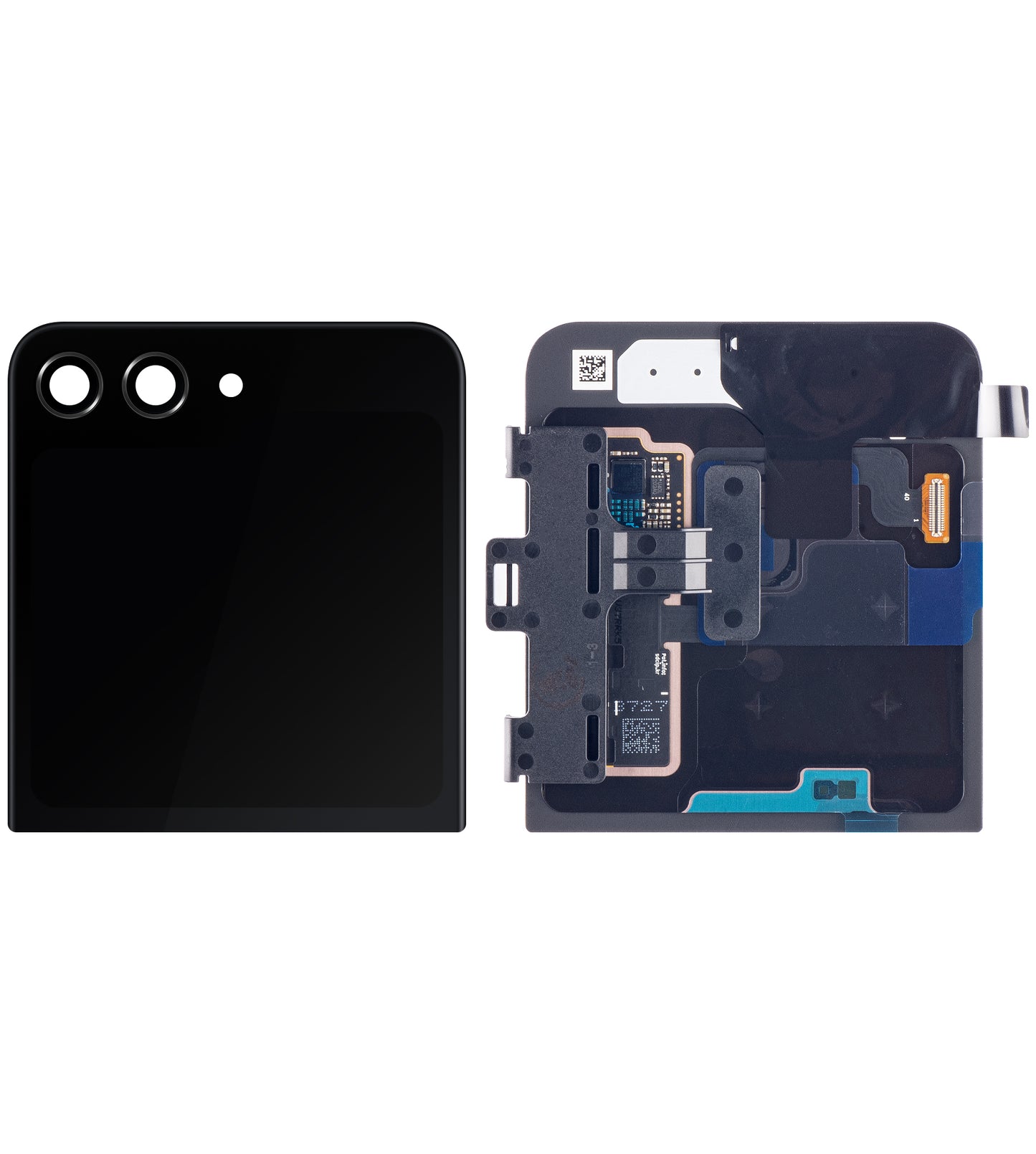 Touchscreen Display Samsung Galaxy Z Flip5 F731, Sub Outer, Grau (Graphit), Service Pack GH97-29135A