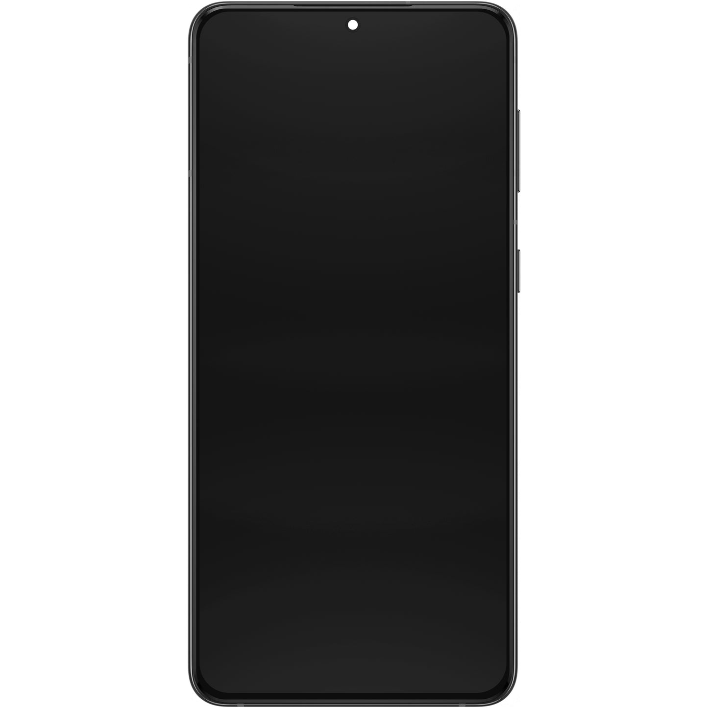 Touchscreen Display Samsung Galaxy S21+ 5G G996, mit Rahmen, Schwarz, Service Pack GH82-27268A