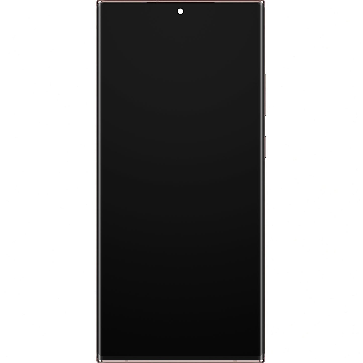 Samsung Galaxy Note 20 Ultra 5G N986 / Note 20 Ultra N985 Touchscreen Display mit Rahmen, Mystic Bronze, Service Pack GH82-31453D