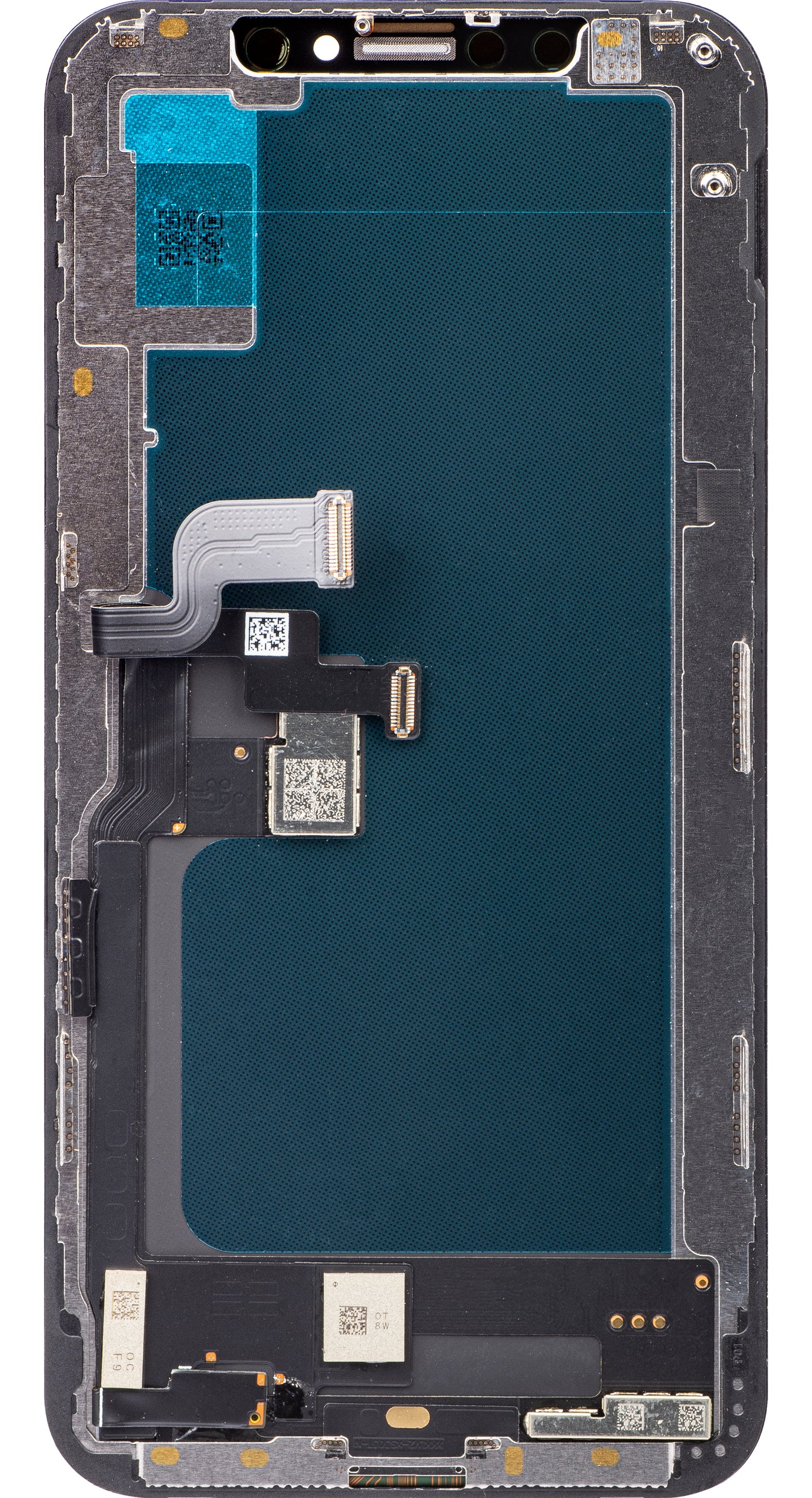 Touchscreen Display JK für Apple iPhone XS, mit Rahmen, In-Cell LCD Version, Schwarz