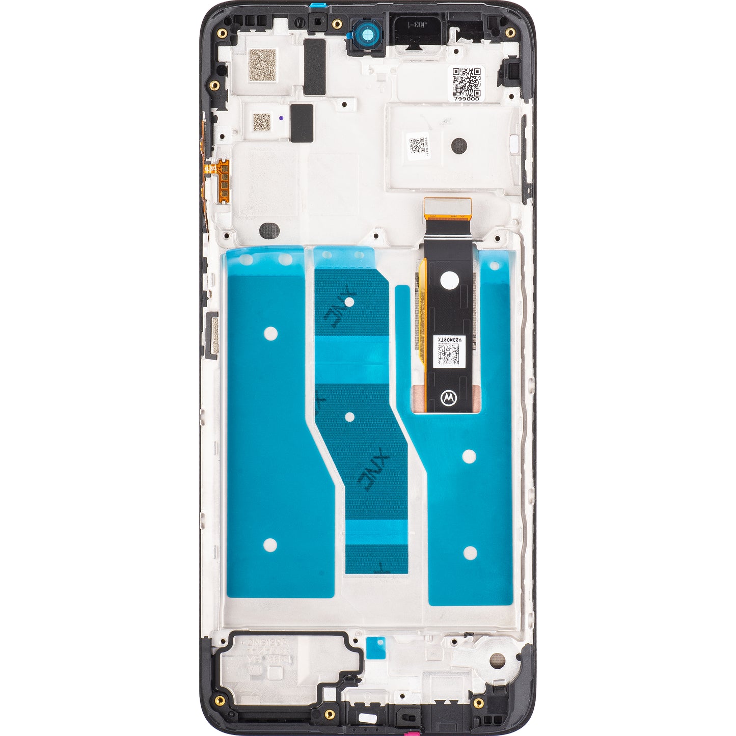 Motorola Moto G82 Touchscreen Display mit Touchscreen, mit Rahmen, grau, Service Pack 5D68C20864