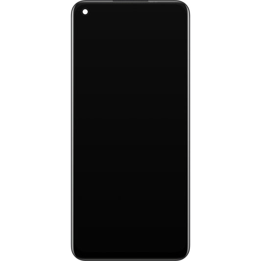 Realme 7 5G Touchscreen Display Realme 7 5G, mit Rahmen, Schwarz, Service Pack 4904747