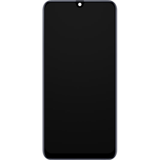Touchscreen Display Samsung Galaxy M31 M315, mit Rahmen, Schwarz, Service Pack GH82-22405A