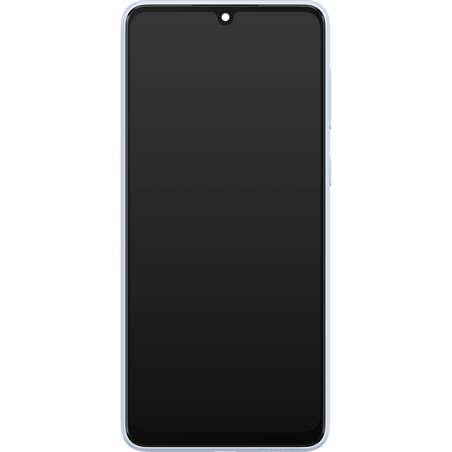 Touchscreen Display Samsung Galaxy A33 5G A336, mit Rahmen, Blau, Service Pack GH82-28143C