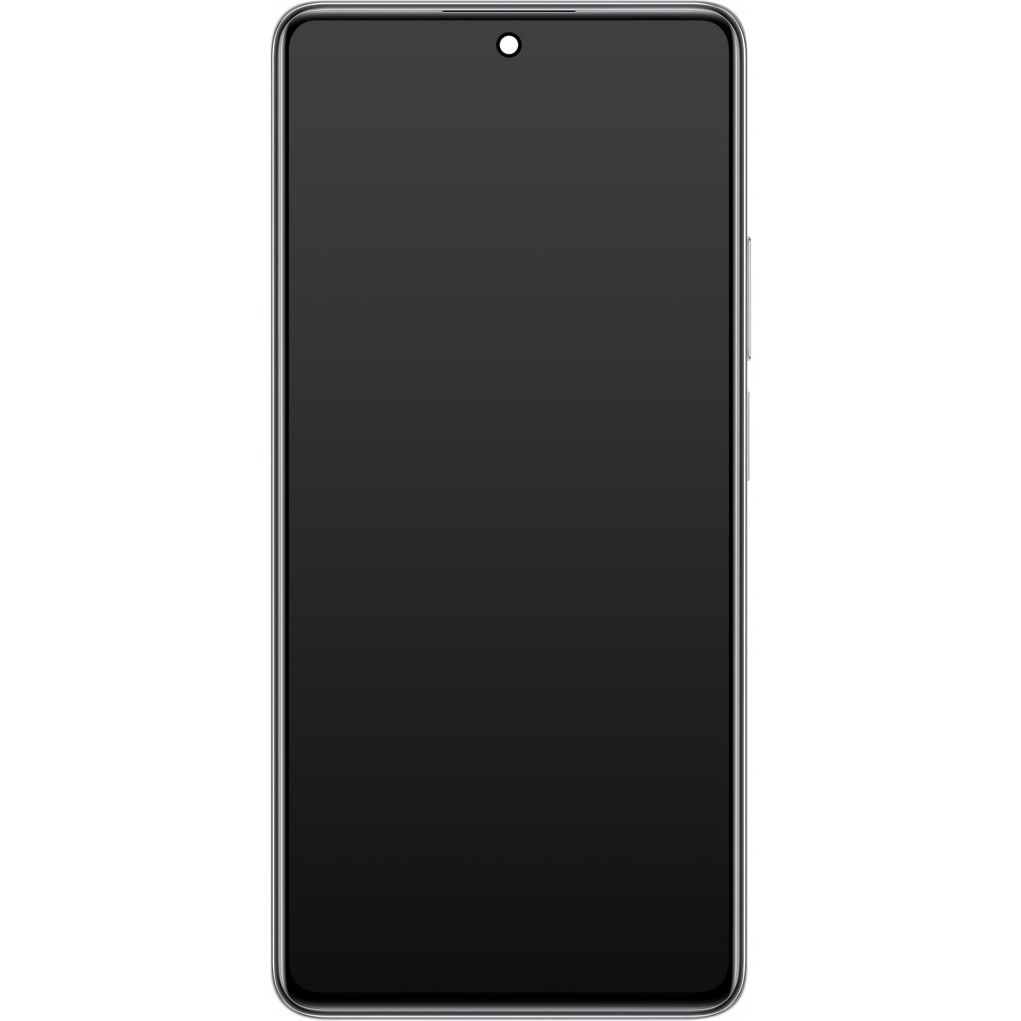 Display / Touchscreen für Xiaomi 11T | mit Rahmen | Silber | Service Pack