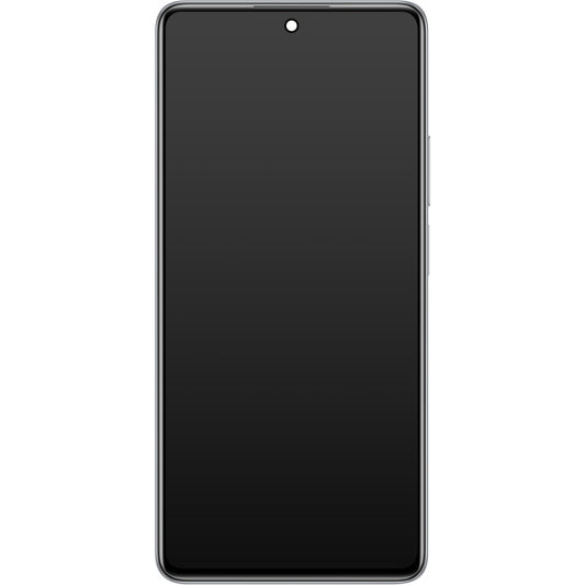 Display / Touchscreen für Xiaomi 11T | mit Rahmen | Silber | Service Pack
