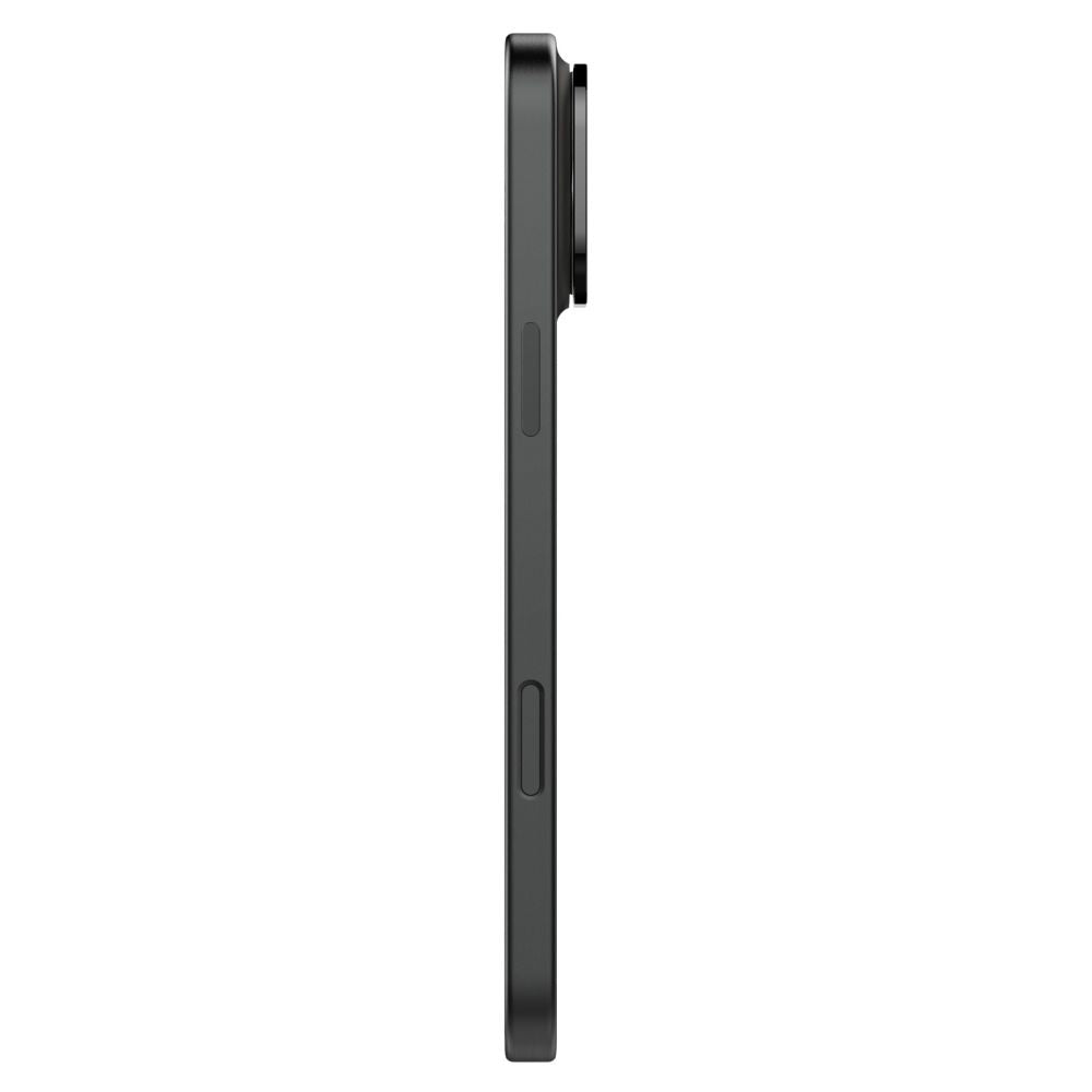 Schutzfolie für die Rückkamera Spigen GlastR Optik für Apple iPhone 16 Pro Max, gehärtetes Glas, Set mit 2 Stück, Schwarz AGL05273