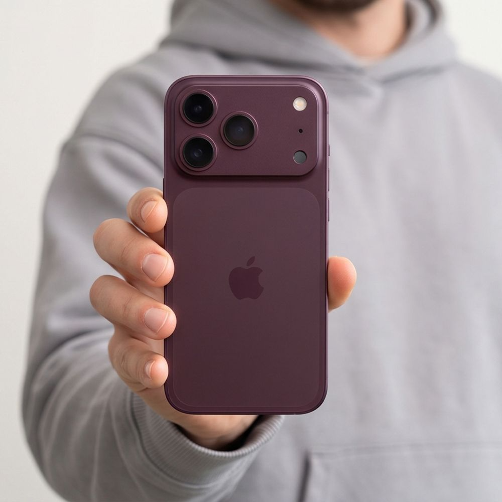 Schutzfolie für die Rückkamera Tech-Protect CamFull Fit+ für Apple iPhone 18 Pro Max, gehärtetes Glas, Burgunderrot