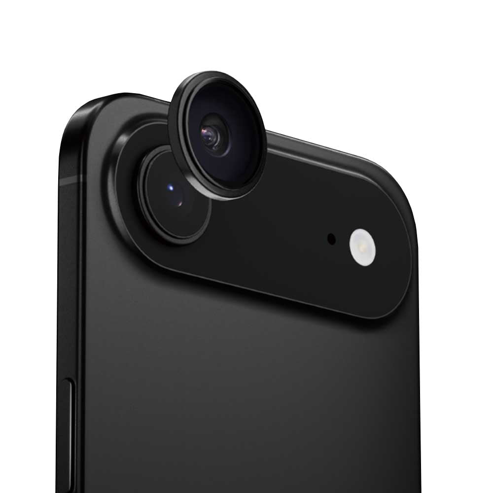 Schutzfolie Anank AR für die Rückkamera des Apple iPhone 17 Air, gehärtetes Glas, Schwarz