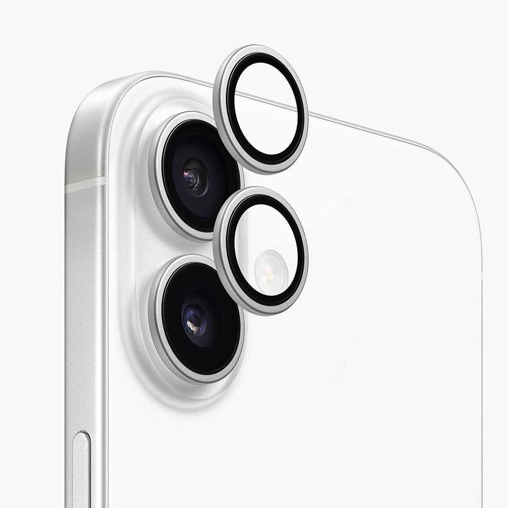 Schutzfolie Anank AR für die Rückkamera des Apple iPhone 17, gehärtetes Glas, Silberfarben