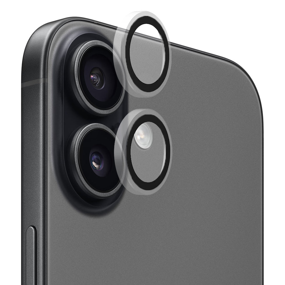 Schutzfolie Blueo Metal Frame für die Rückkamera des Apple iPhone 17, gehärtetes Glas, Transparent