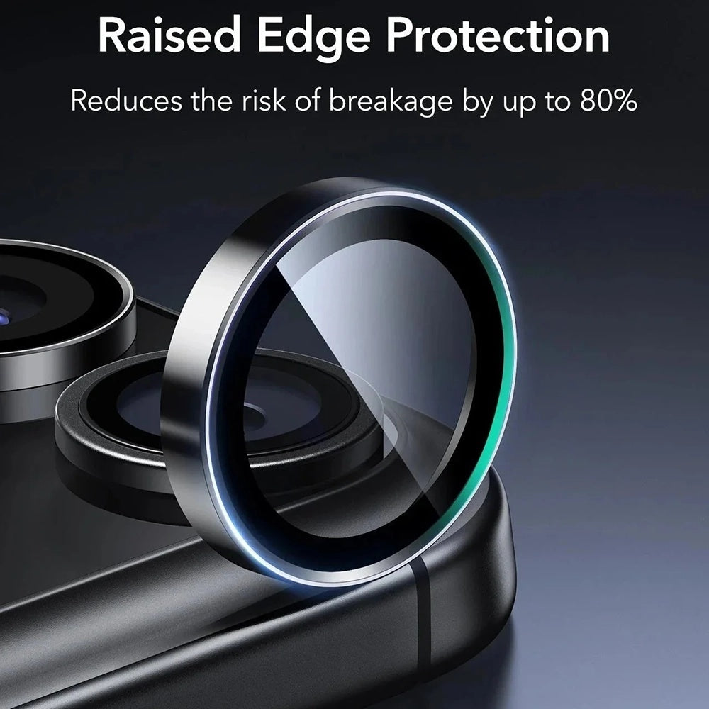 ESR Armorite Rückkamera-Schutzfolie für Apple iPhone 18 Pro / 18 Pro Max, gehärtetes Glas, Dunkelrot