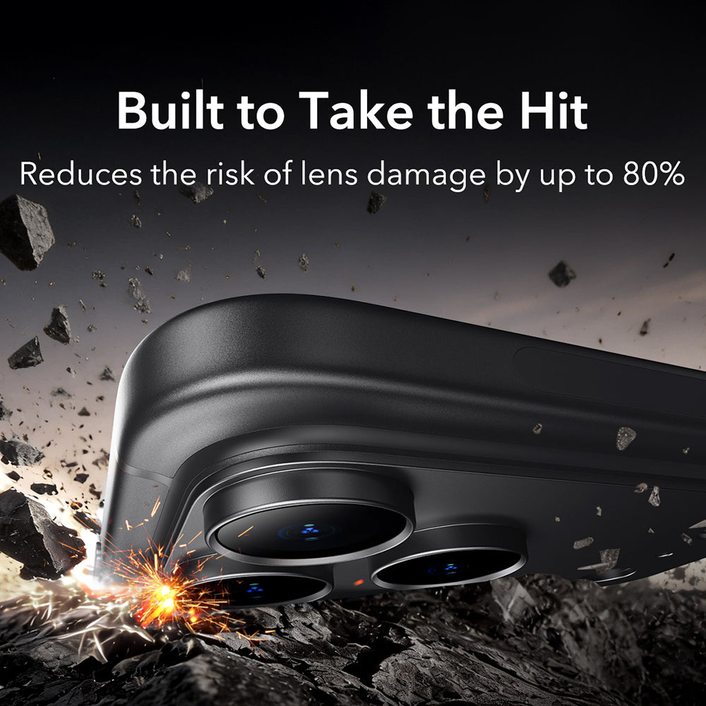 Schutzfolie für die Rückkamera ESR Armorite Pro für Apple iPhone 18 Pro, gehärtetes Glas, schwarz
