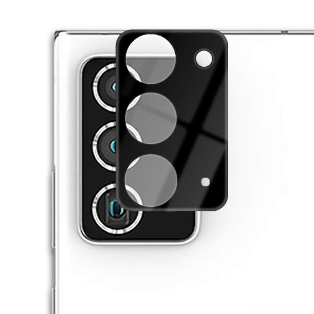 Schutzfolie Lito S+ für die Rückkamera des Samsung Galaxy Note 20 5G N981 / Note 20 N980, gehärtetes Glas, Schwarz.
