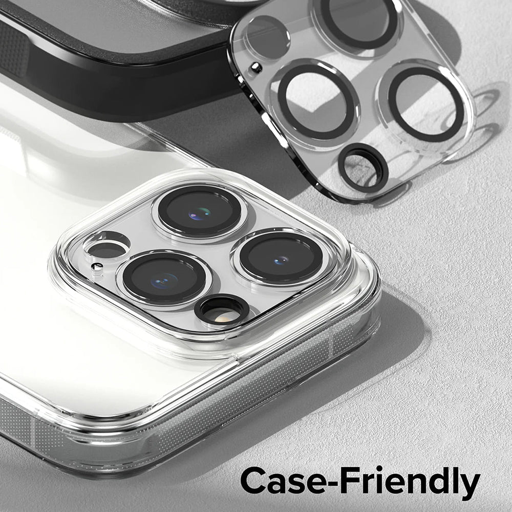 Ringke Rückkamera-Schutzfolie für Apple iPhone 15 Pro, gehärtetes Glas, 2er-Set, transparent