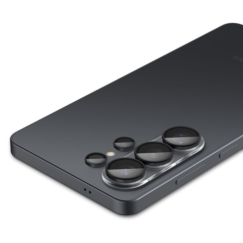Schutzfolie Rückkamera Spigen GlastR EZ FIT Optik Pro HD für Samsung Galaxy S26 Ultra S948, Gehärtetes Glas, Set 2 Stück, Schwarz
