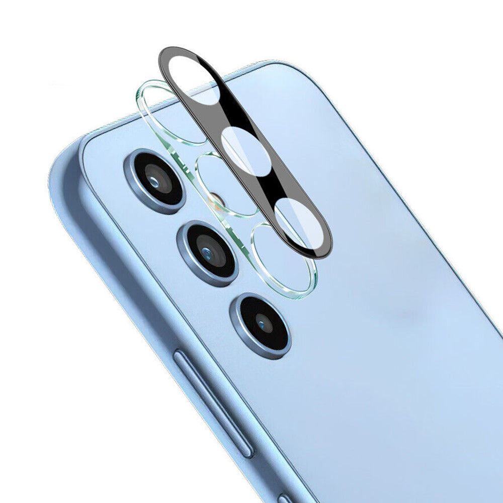 Schutzfolie Techsuit für die Rückkamera für Samsung Galaxy A34 A346, gehärtetes Glas, Schwarz