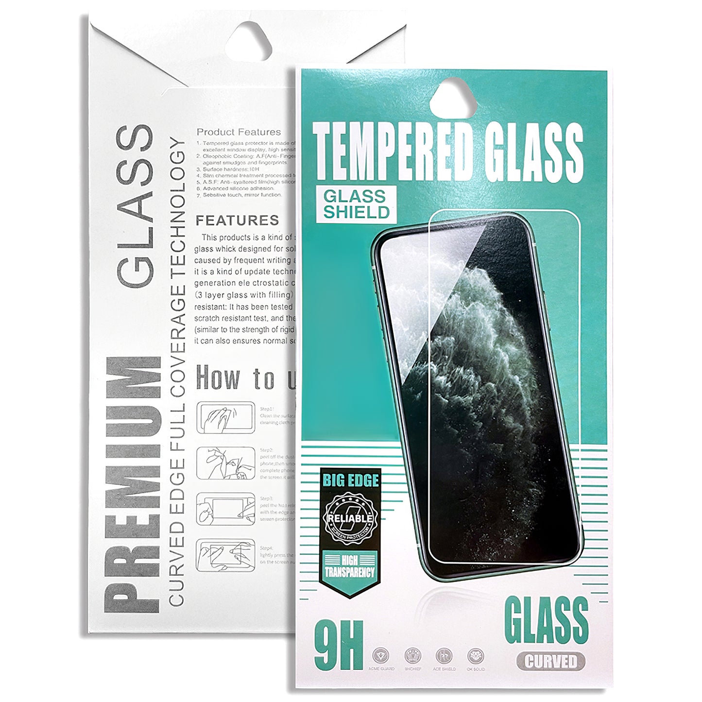 Schutzfolie OEM für Apple iPhone 16 Pro, gehärtetes Glas, Vollkleber, 2.5D