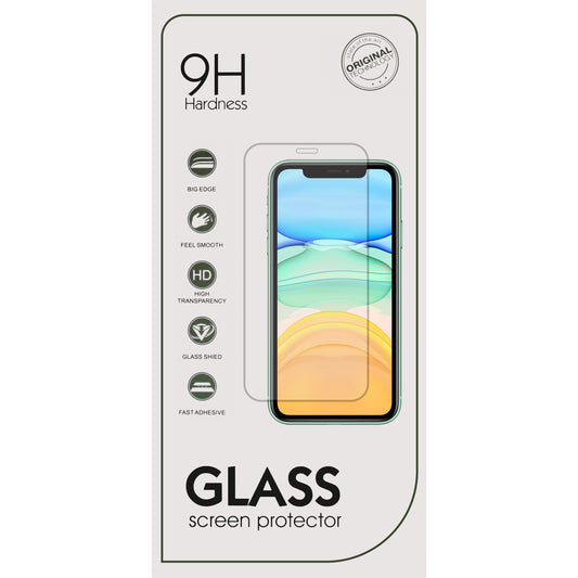 OEM-Bildschirmschutzfolie, Universal, 148mm x 68mm, glasgesichert, vollflächig geklebt, Satz mit 10 Stück