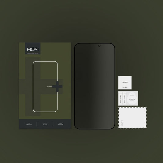 Displayschutzfolie HOFI PRO+ für Apple iPhone 15 Pro, Schutzglas, Vollverklebung