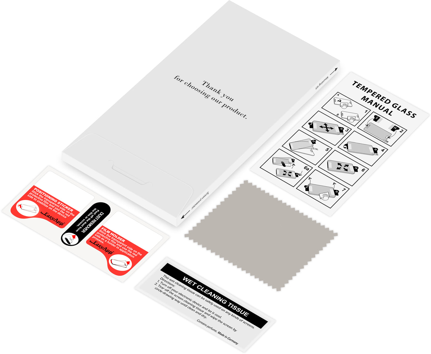 Blue Shield Screen Protector for Motorola Moto Moto G54 Power Edition / G14 / G54 / G73, Glass Shielded, Full Glue, Case Friendly, Black