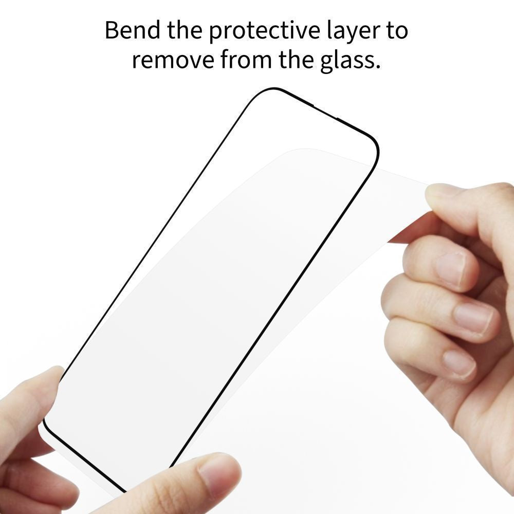 Schutzfolie Tech-Protect FIT+ für Xiaomi Redmi Note 15 Pro 5G, Gehärtetes Glas, Vollverklebung, Set mit 2 Stück, 2.5D, Schwarz