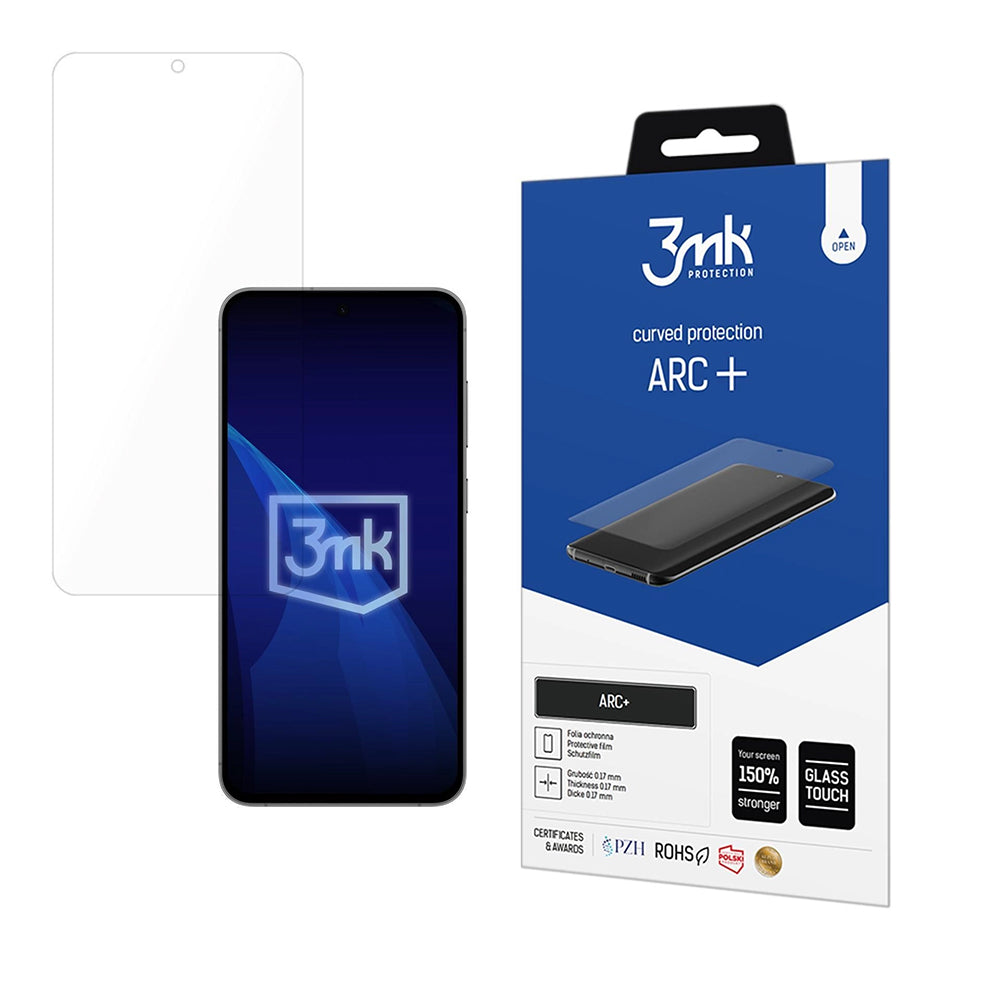 Schutzfolie 3MK ARC+ für Samsung Galaxy S25 FE, Kunststoff