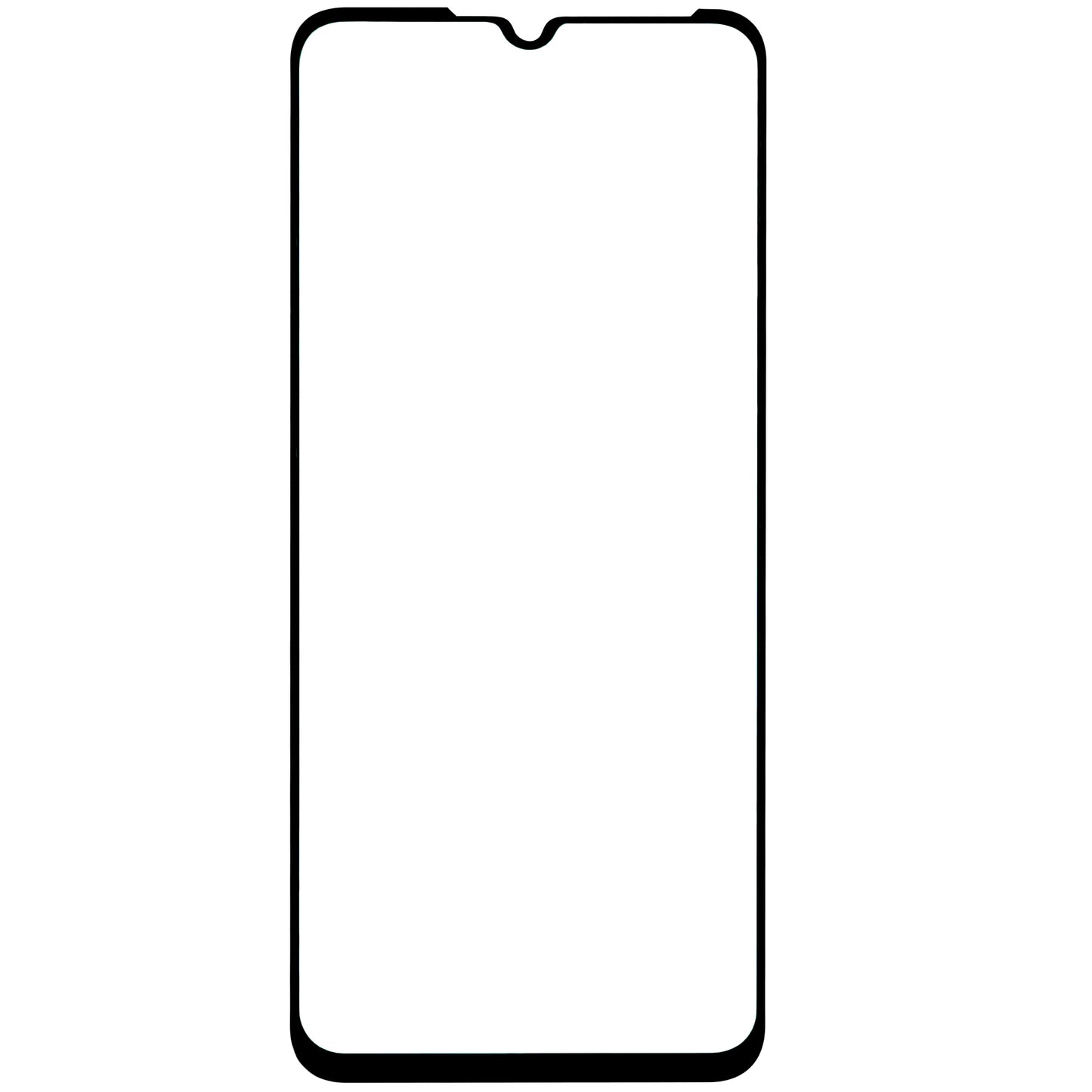 BLUE Shield Panzerglas für Samsung Galaxy A14 / A14 5G | Full Glue | Schwarz | 9H
