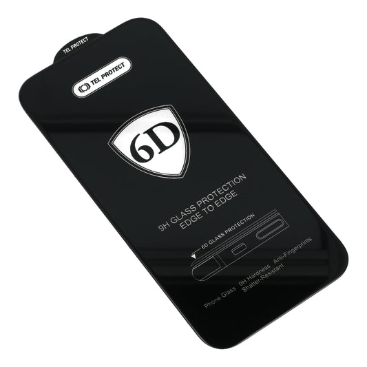 OEM Displayschutzfolie für Samsung Galaxy S26 Plus S947, gehärtetes Glas, Full Glue, 6D, Schwarz