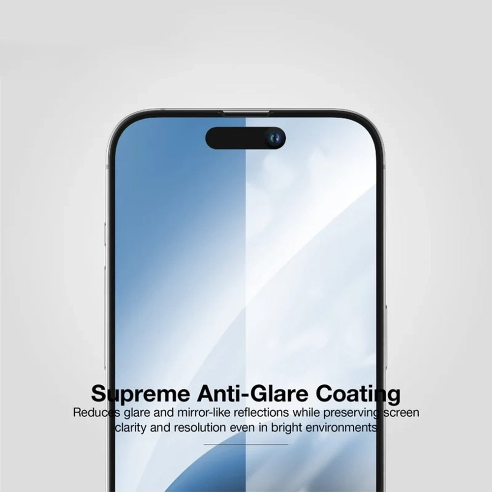 Schutzfolie Anank 10X Reinforced CG für Apple iPhone 17 Air, gehärtetes Glas, Full Glue, 2.5D, Schwarz