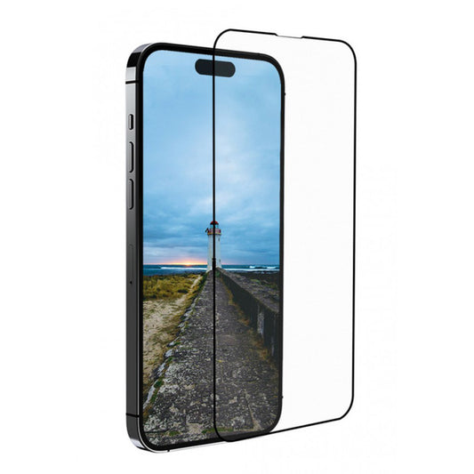 Schutzfolie Anank 5X Verstärkt Anti-Crack für Apple iPhone 17 Pro Max, Gehärtetes Glas, Vollverklebung, 3D, Schwarz