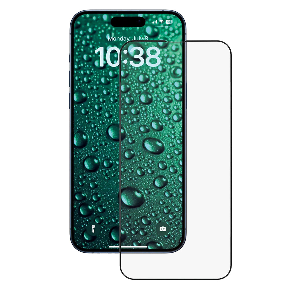 Schutzfolie Anank 5X Verstärkt Unsichtbar für Apple iPhone 17 Air, Gehärtetes Glas, Vollverklebung, 3D, Schwarz