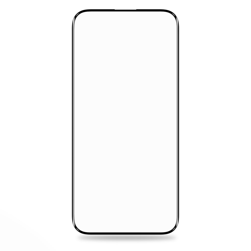 Blueo HD Displayschutzfolie für Apple iPhone 17 Pro Max / 16 Pro Max, gehärtetes Glas, Full Glue, 2.5D, 5er Set, Schwarz
