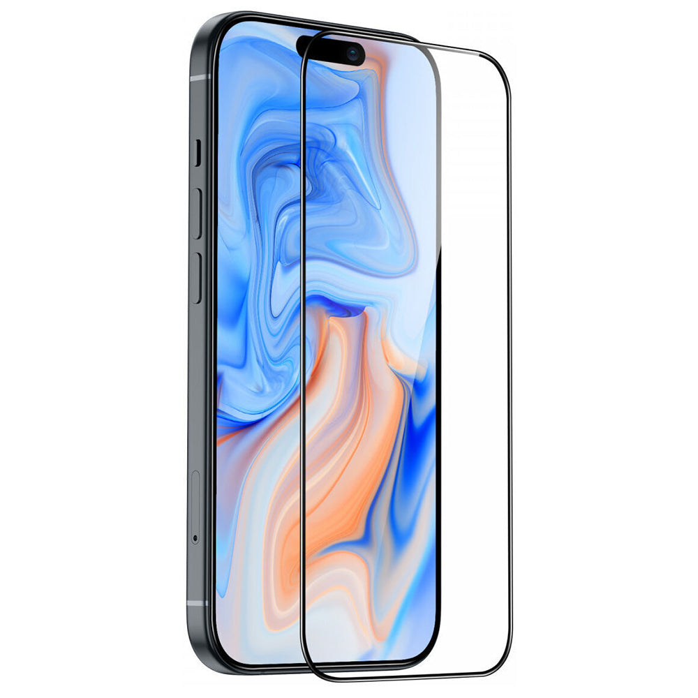 Schutzfolie ESR Armorite für Apple iPhone 15 Plus, gehärtetes Glas, Full Glue, Schwarz