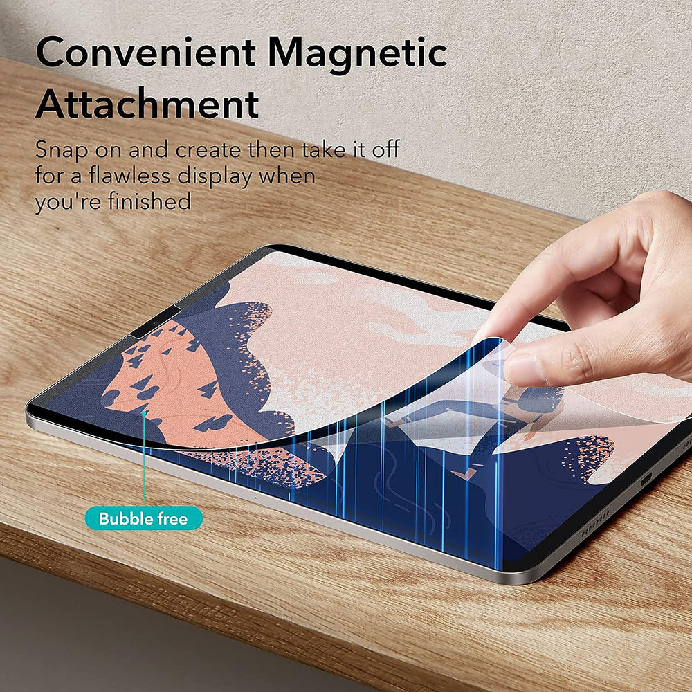 Schutzfolie ESR Paper Feel Magnetic für Apple iPad Air 13 (2025) / Air 13 (2024), Kunststoff
