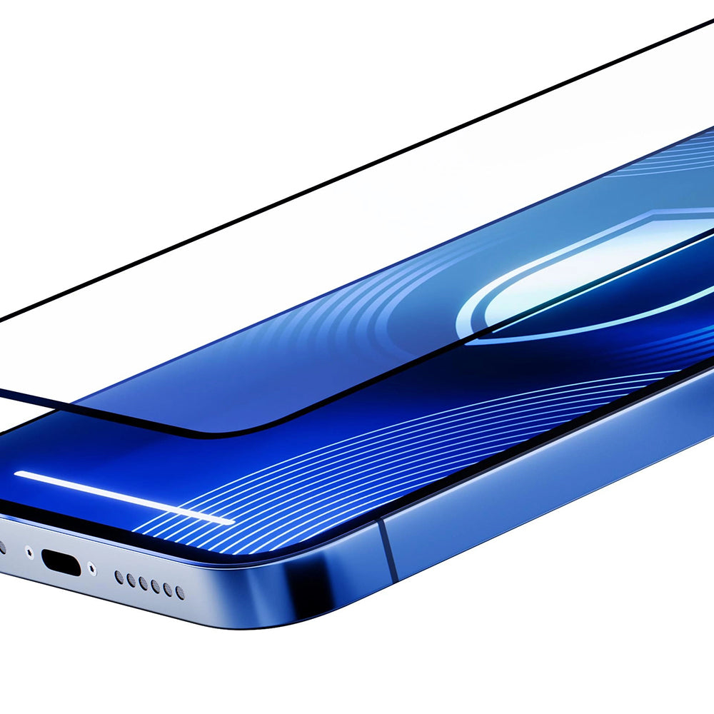 Schutzfolie Matte 3MK Max für Samsung Galaxy S26 Plus S947, Gehärtetes Glas, Vollverklebung, Schwarz