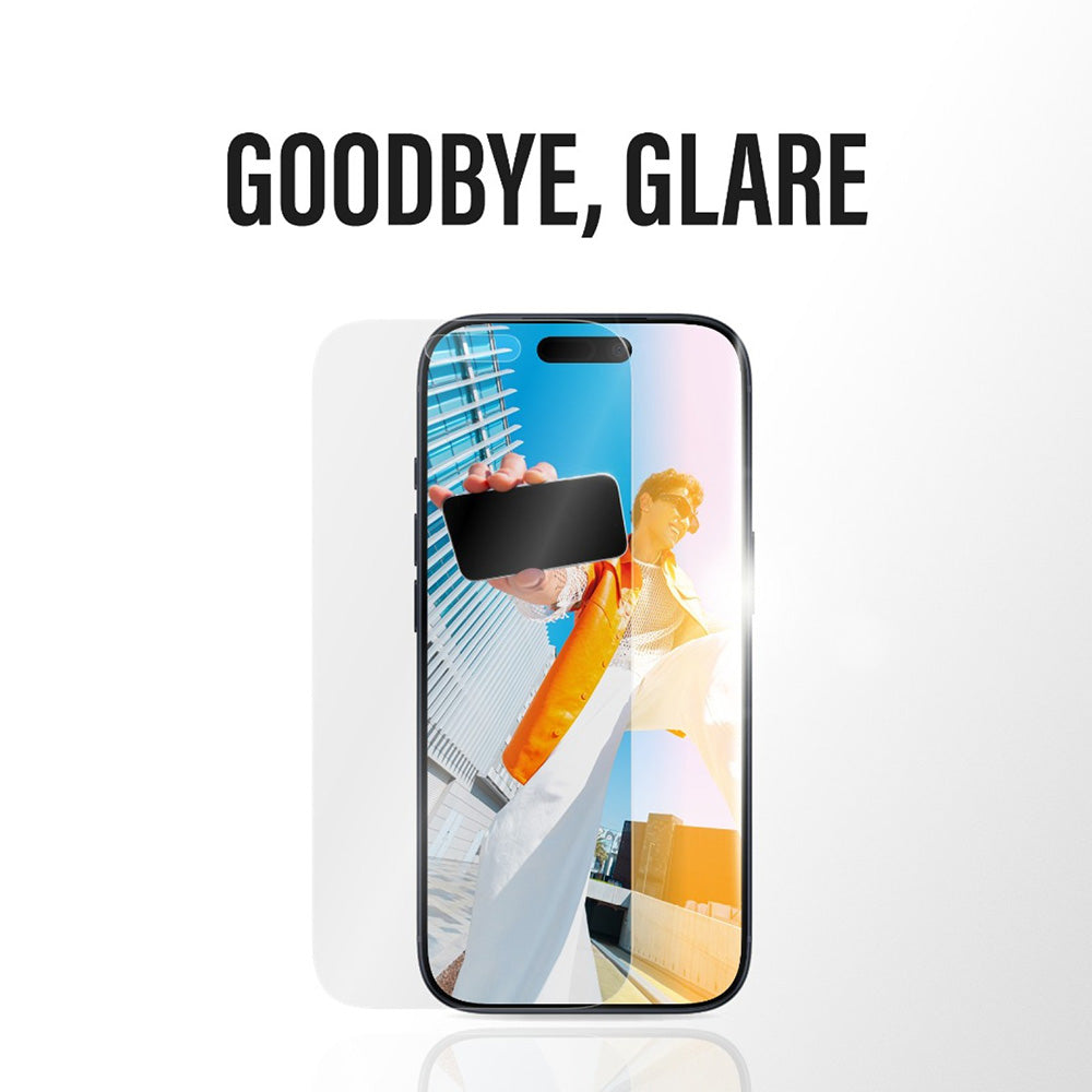 Schutzfolie Matte PanzerGlass Armor EasyAligner für Apple iPhone 17 Air, Gehärtetes Glas, Vollkleber