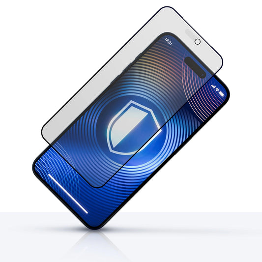Matt Privacy Schutzfolie 3MK Max für Apple iPhone 18 Pro Max, gehärtetes Glas, Vollkleber