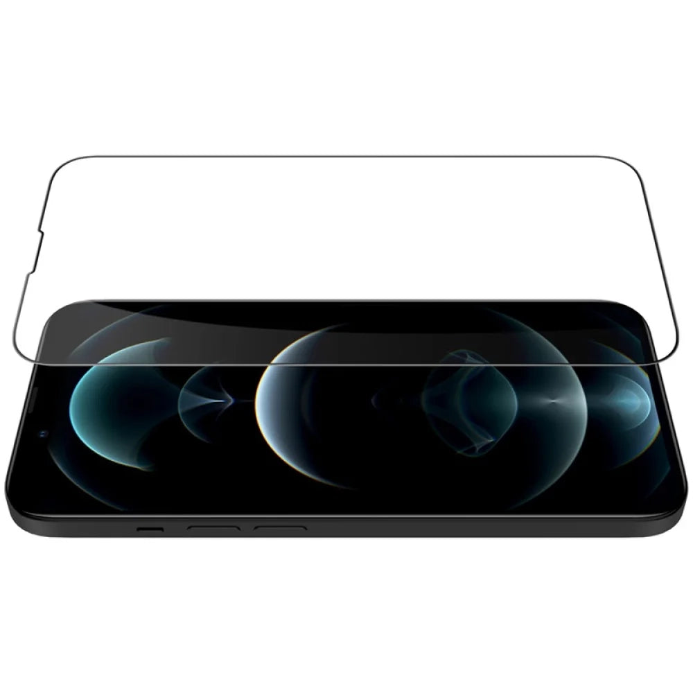 Nillkin CP+ Pro Displayschutzfolie für Apple iPhone 17e / 16e / 14 / 13 Pro / 13, gehärtetes Glas, Vollkleber, Schwarz