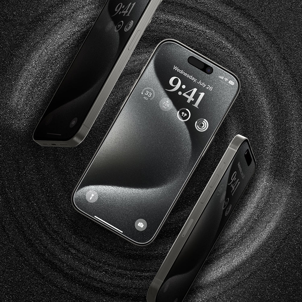 Schutzfolie Privacy Anank 5X Reinforced 180 für Apple iPhone 17 Pro Max, gehärtetes Glas, Full Glue, 2.5D