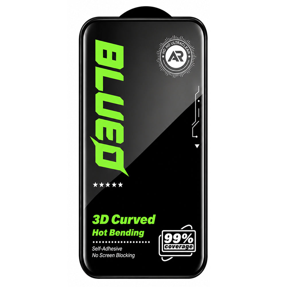 Blueo Anti-Peep-AR-Privacy-Displayschutzfolie für Apple iPhone 18 Pro Max, gehärtetes Glas, Full Glue, 3D