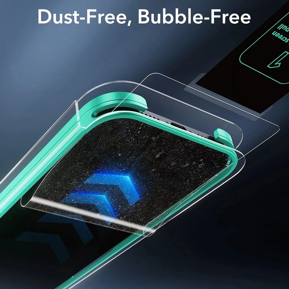 Schutzfolie Ecran Privacy ESR Armorite UltraFit für Apple iPhone 17, gehärtetes Glas, Full Glue, Set 3 Stück