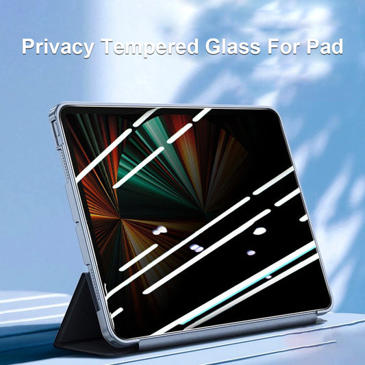 Privacy-Schutzfolie Lito Classic für Apple iPad Air 13 (2026) / Air 13 (2024), gehärtetes Glas, Full Glue, 2.5D