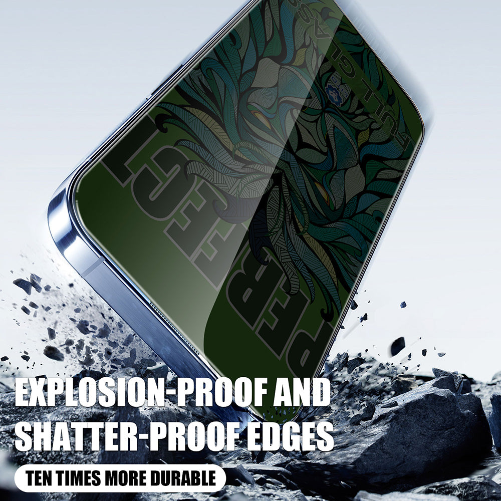 Schutzfolie Privacy Lito D+ Max Strong für Apple iPhone 17 Pro Max, Gehärtetes Glas, Vollverklebung