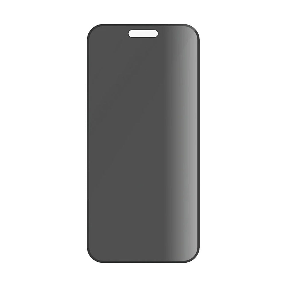 Schutzfolie Privacy PanzerGlass Ultra-Wide Fit EasyAligner für Apple iPhone 16 Plus / 15 Plus, gehärtetes Glas, Vollverklebung